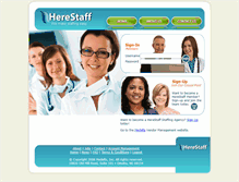 Tablet Screenshot of herestaff.medefis.com